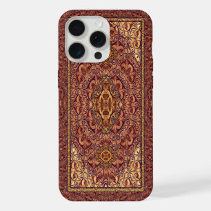 Oriental Persian Red Gold iPhone 15 Pro Max Case