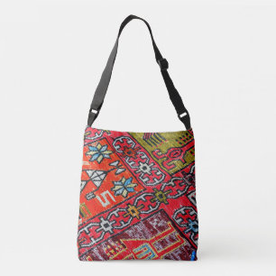 Oriental Persian , Turkish Pattern, Carpet Crossbody Bag