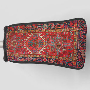 Oriental Persian , Turkish  Pattern, Red Golf Head Cover
