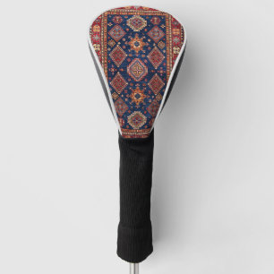 Oriental Persian Turkish Rug Pattern Golf Head Cover