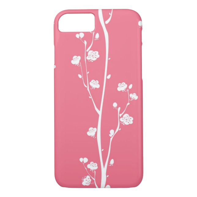 Oriental plum blossom pattern Case-Mate iPhone case (Back)