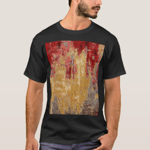 Oriental red-gold carpet texture. T-Shirt
