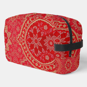 ORIENTAL Red Golden Pattern - Toiletry Bag