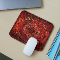 Oriental rug - bold design in warm colours