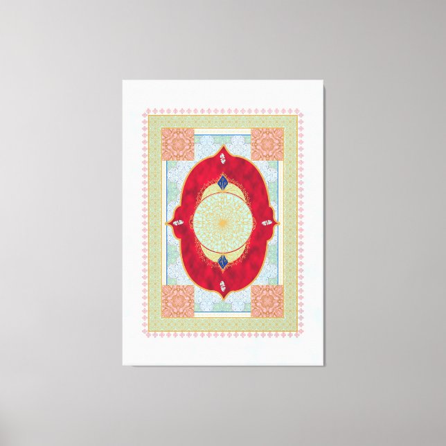 Oriental Rug - Canvas Print (Front)