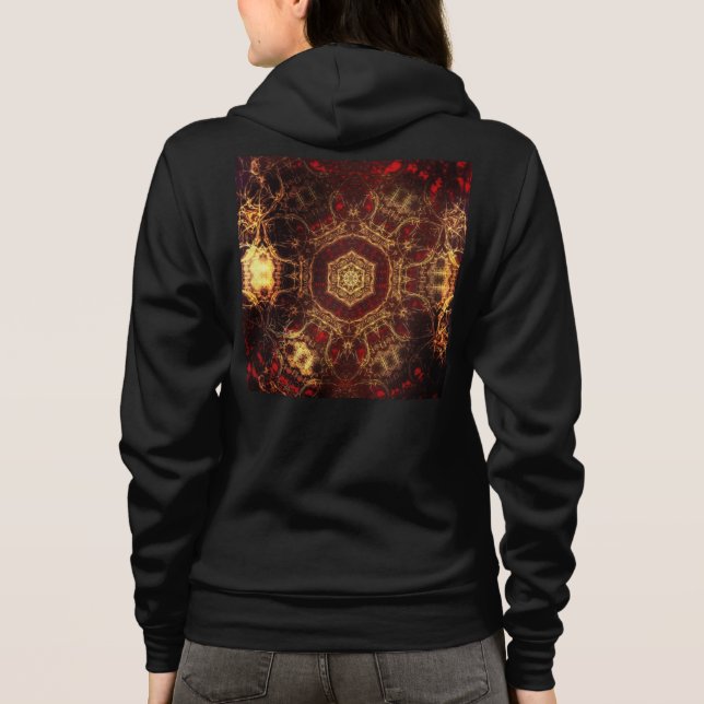 Oriental Rug Hoodie (Back)