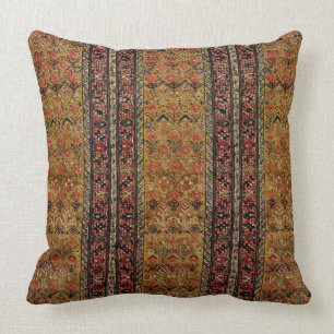 Oriental rug in warm colours cushion