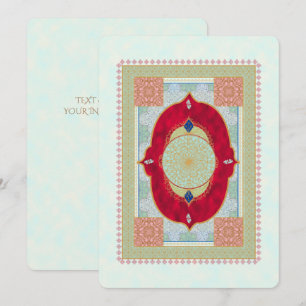 Oriental Rug - Invitation Card