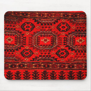 oriental rug look mouse pad