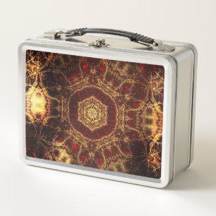 Oriental Rug Metal Lunch Box