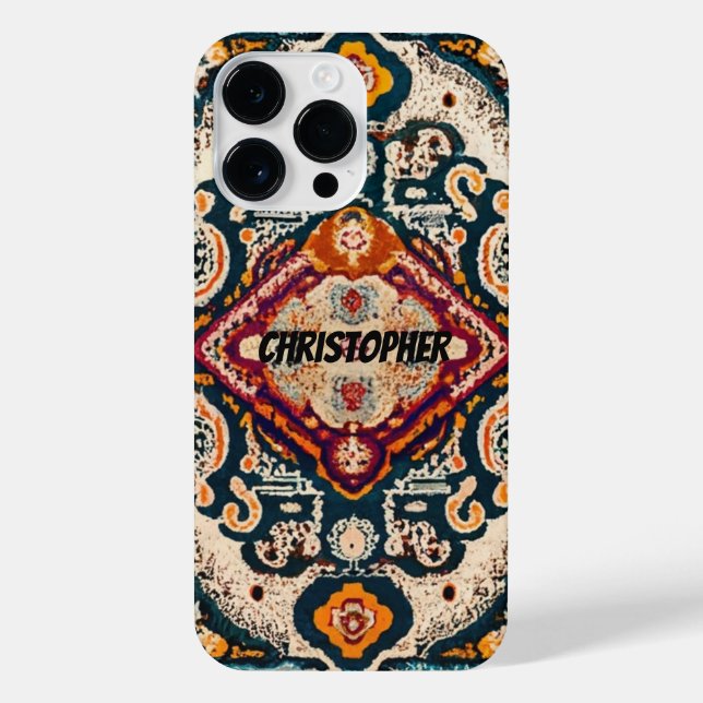 Oriental rug persian carpet iPhone case (Back)