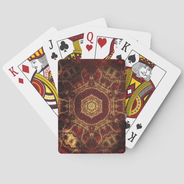 Oriental Rug Playing Cards (Back)