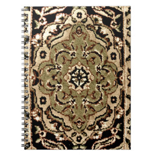 Oriental Rug Spiral Notebook