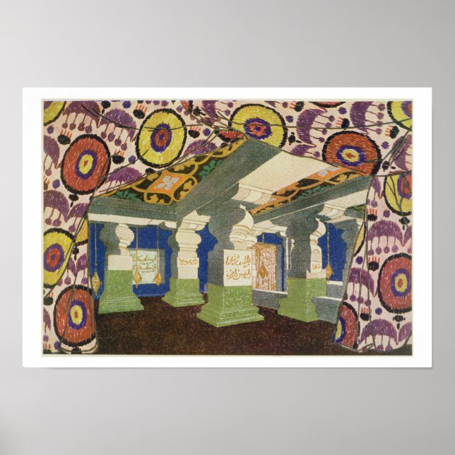 Oriental Scenery Design (color litho) 2 Poster (Front)
