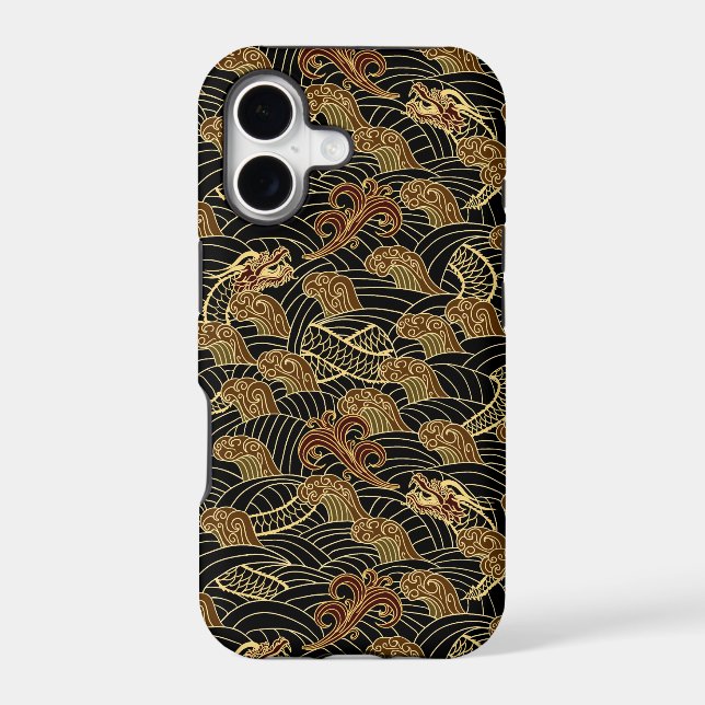 Oriental Sea Dragon Pattern (Back)