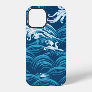 Oriental sea seamless decorative pattern iPhone 12 case