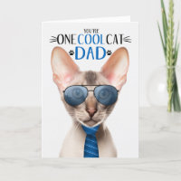 Oriental Shorthair Cat Father's Day One Cool Cat
