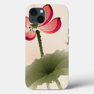 Oriental style Lotus iPhone 13 Case