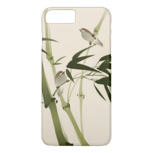 Oriental style painting, bamboo branches Case-Mate iPhone case