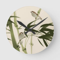 Oriental style painting, bamboo branches