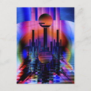 Oriental Sunset Postcard