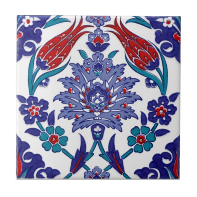 Oriental Tile Pattern - Trivet (Front)
