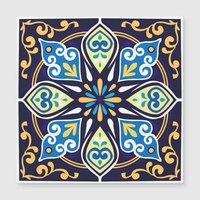 Oriental tiles, Azulejos   (Front)