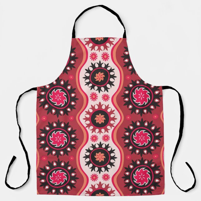 Oriental Traditional: Seamless Ornament Design. Apron (Front)