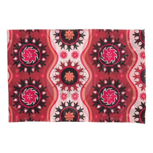 Oriental Traditional: Seamless Ornament Design. Pillowcase (Front)