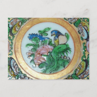 Oriental Vintage Design Postcard