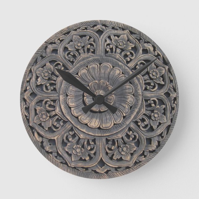 ORIENTAL VINTAGE WALL CLOCK (Front)