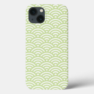 Oriental wave background iPhone 13 case