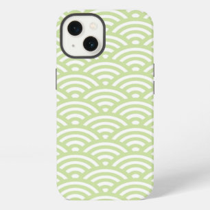 Oriental wave background iPhone 13 case
