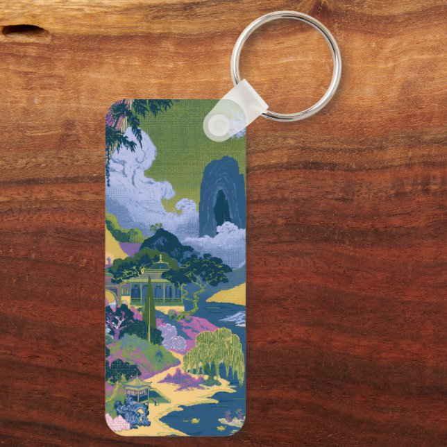 Orientalpainting Key Ring (Back)