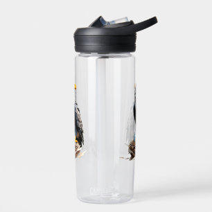 Origami American eagle  Water Bottle