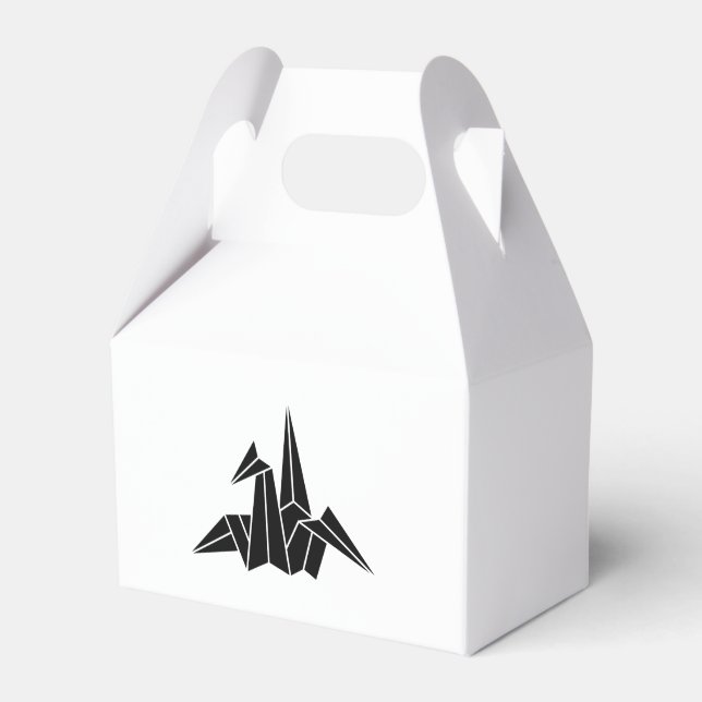Origami crane favour box (Front Side)