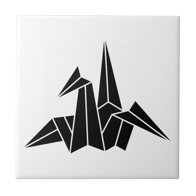 Origami crane tile (Front)
