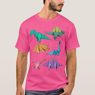 Origami Dinosaur Shirt Dinosaurs Origami Style Din