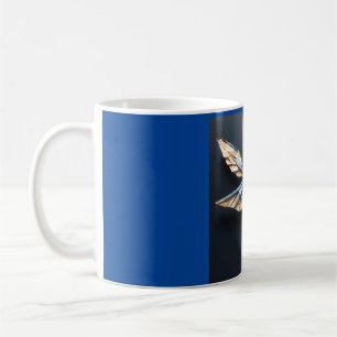 origami dragonfly coffee mug