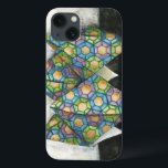 Origami Fortune Teller on Geometric Paper iPhone 13 Case<br><div class="desc">An old school origami fortune teller created with geometric paper. A Chariklia Zarris original,  it is part of a series she has done with different origami shapes. Buy it today,  and check out the rest of the collection!</div>