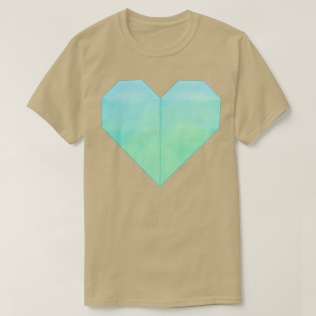Origami Heart 9 T-Shirt (Design Front)