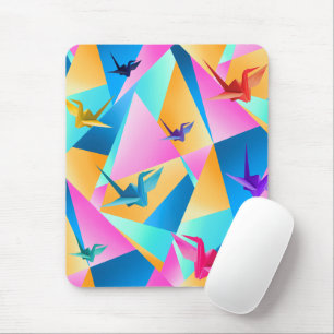Origami Kaleidoscope Mouse Pad