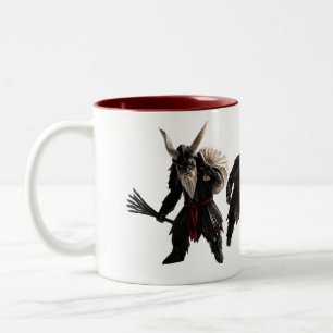 Origami Krampus Duo Mug