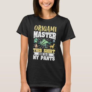 Origami Master Paper Folding Craft Crane Origami M T-Shirt
