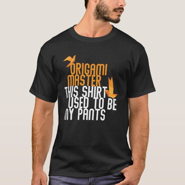 Origami Master   Paper Folding Technology T-Shirt (Front)