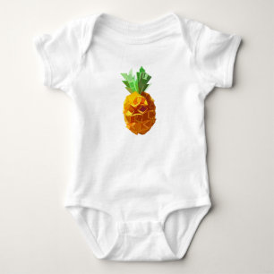 Origami Pineapple Baby Bodysuit