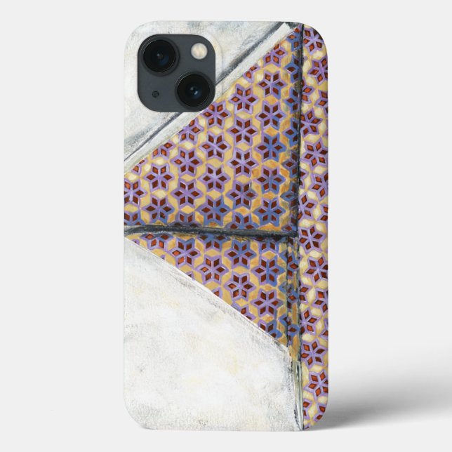 Origami Sailboat on Star Design Paper Case-Mate iPhone Case (Back)
