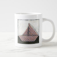 Origami Sailboat on Star Design Paper