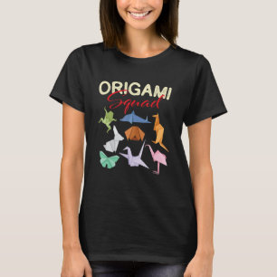 Origami Squad - Origamist Japanese Culture Paper F T-Shirt