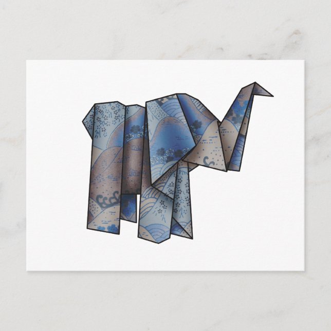 Origamiphant Postcard (Front)
